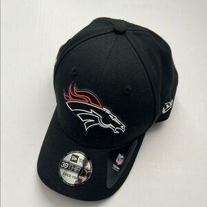 New Era Denver Broncos Black Cap with Team Logo - Child Youth Size - Unisex